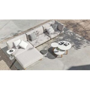 sofanella Outdoor Sofa NEVADA Ecksofa Loungesofa Rope Sofa Couch  Grau