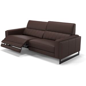 sofanella Designcouch MARA 3-Sitzer Sofa 216x101x89cm braun