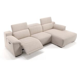 sofanella Designer Ecksofa MONTEFINO Sitzecke 284x75x108cm beige