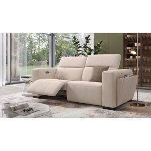 sofanella Stoffcouch ANCONA Stoffsofa Designer Sofa 170x74x113cm Beige