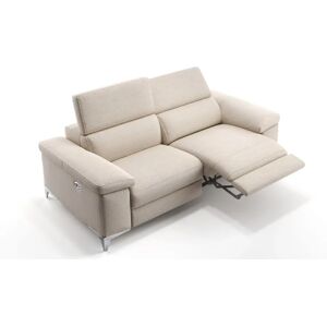 sofanella Stoffsofa kleine Couch Garnitur VENOSA 178x79x101cm beige