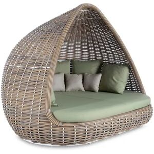 sofanella Gartenlounge SHADE Stoff Outdoor Daybed wetterbeständig 250cm Beige