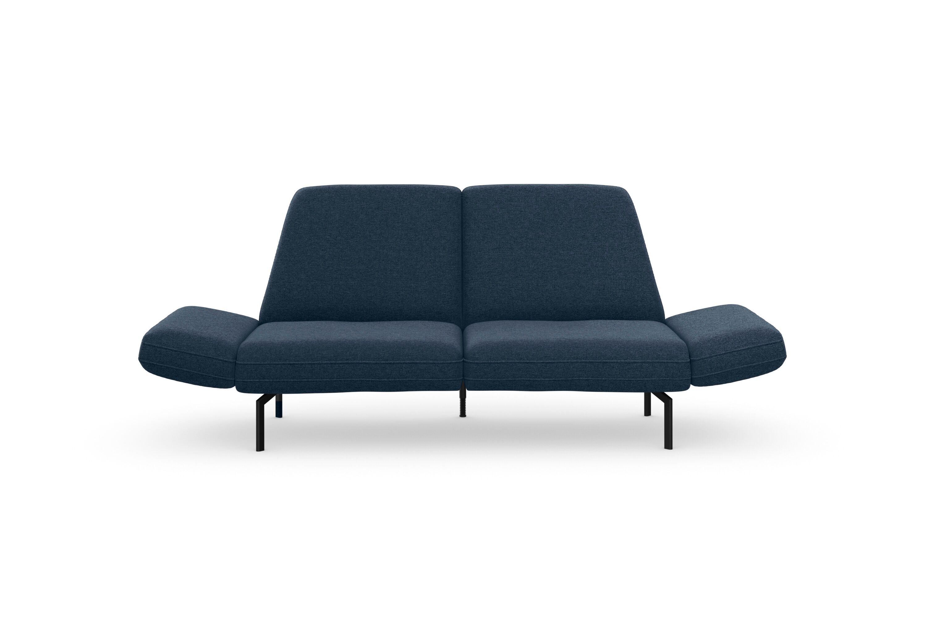 DOMO collection 2,5-Sitzer »Avellino«, mit Arm- und Rückenfunktion blau