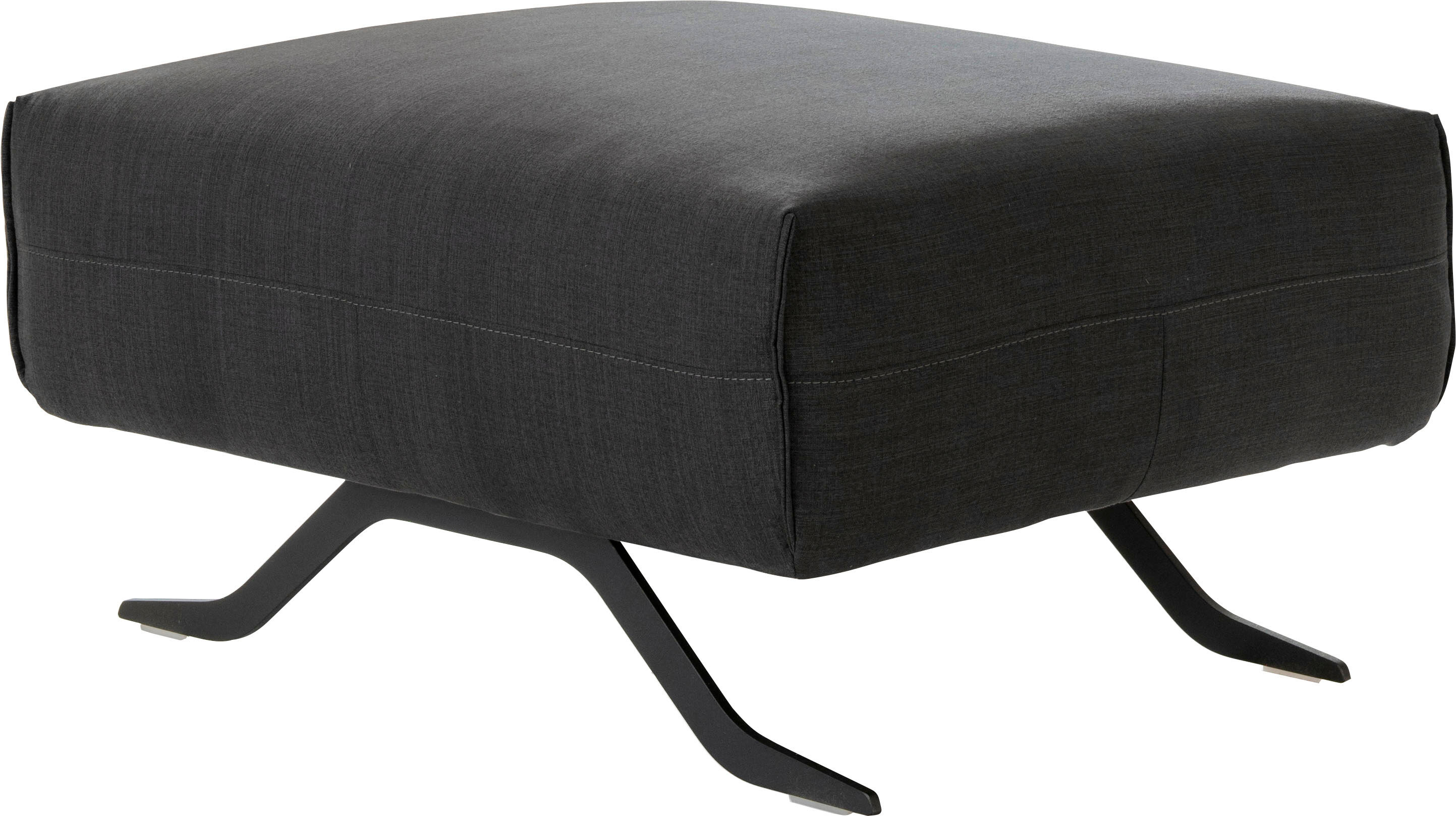 designwerk Hocker »Beauty«, mit eleganten Füssen schwarz