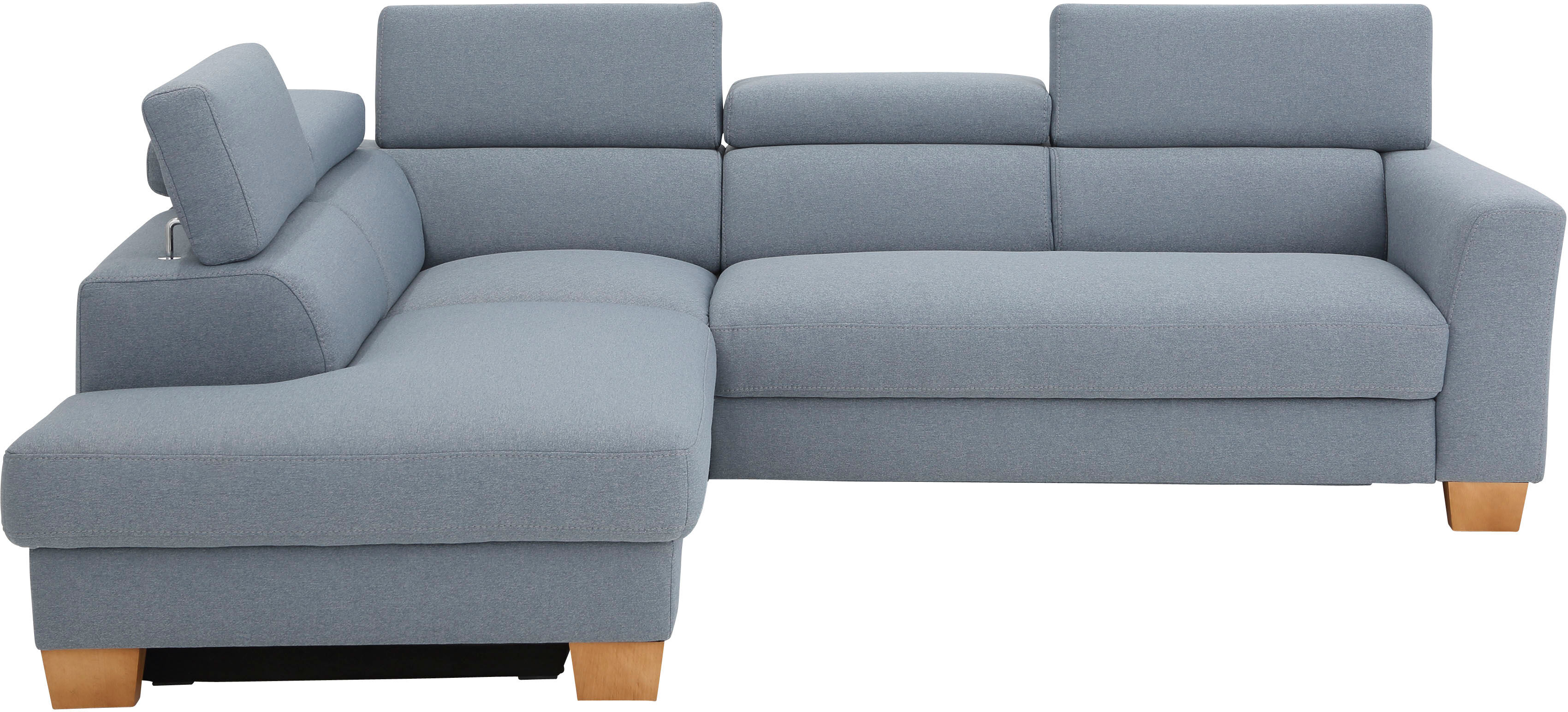 Home affaire Ecksofa »Steve Premium« blau