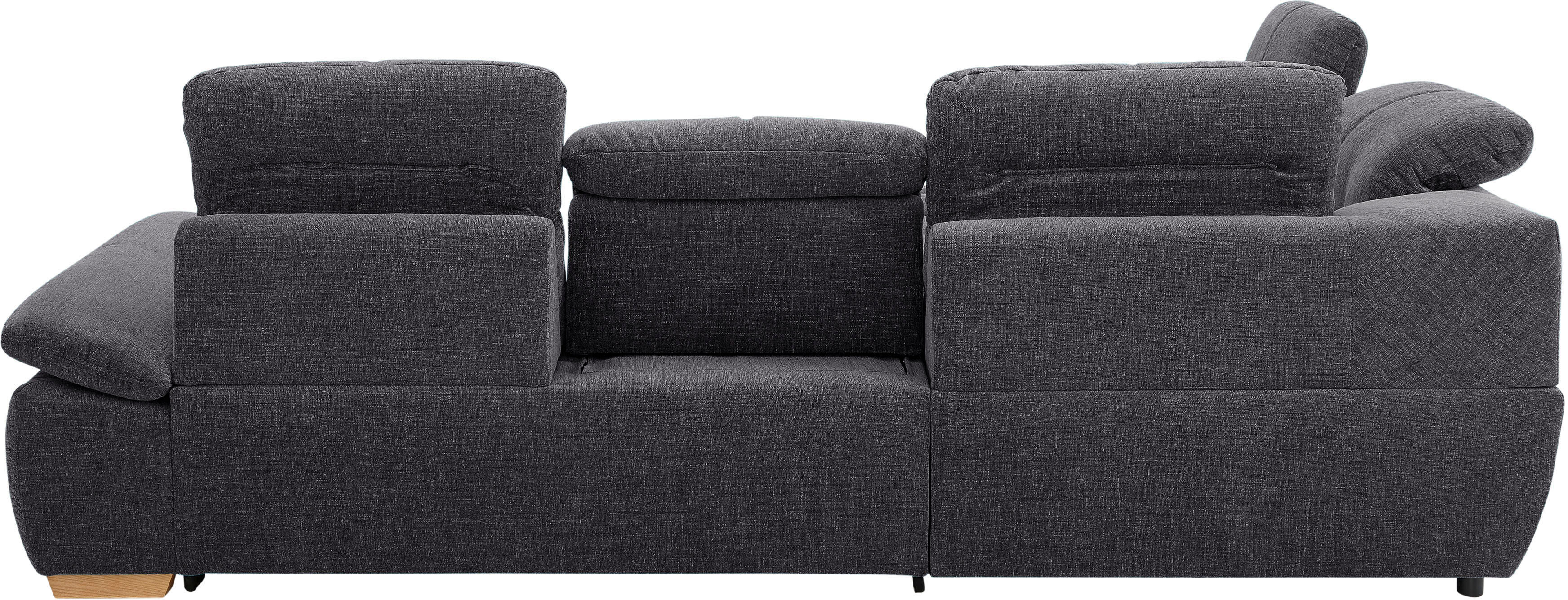 Home affaire Ecksofa »Lotus Home Luxus«, belastbar bis zu 140kg, incl.... grau