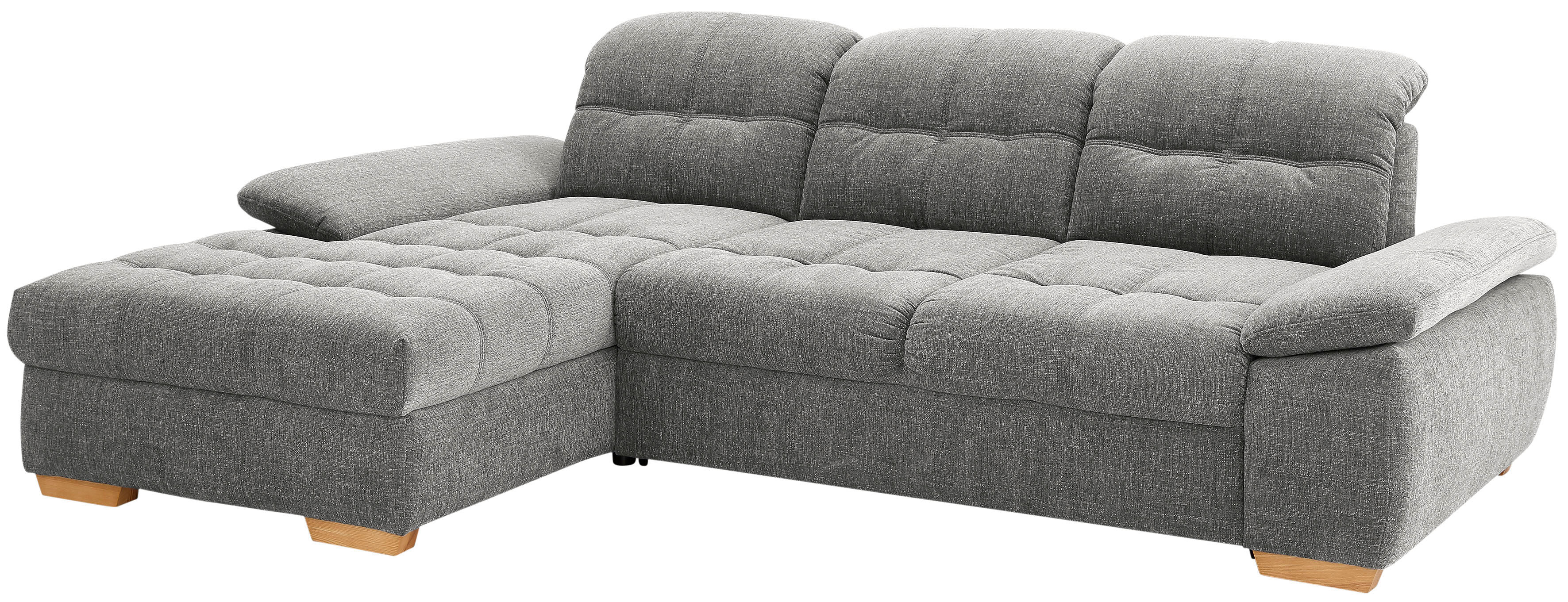 Home affaire Ecksofa »Lotus Home Luxus«, bis zu 140kg pro Sitzplatz... grau