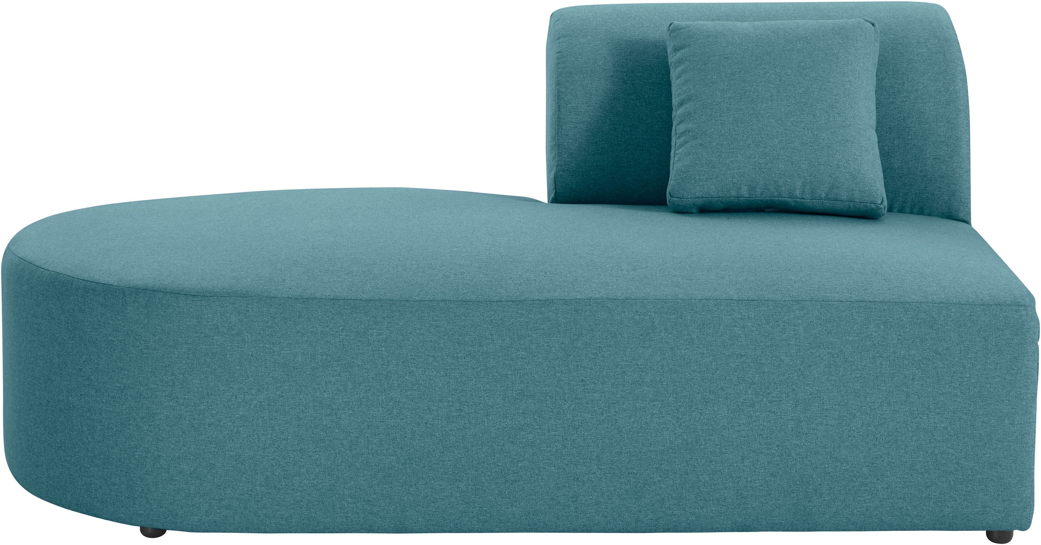 andas Sofa-Eckelement »Alesund«, als Einzelteile oder Modulteil blau