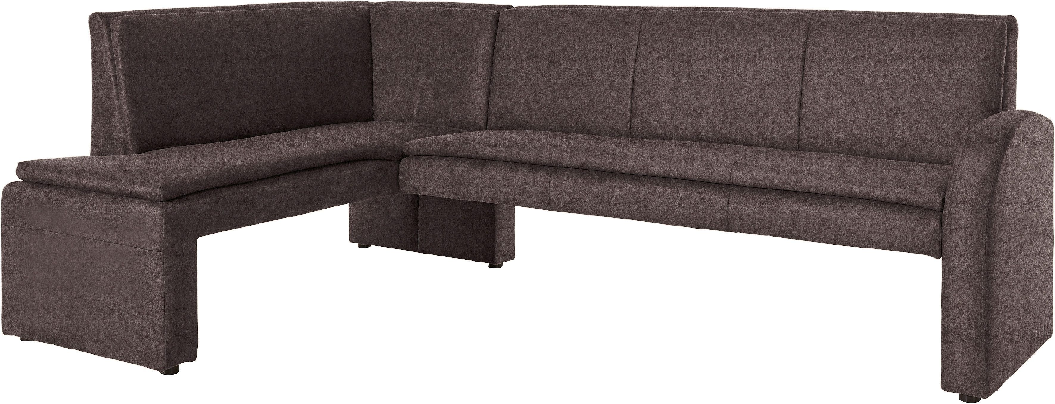 exxpo - sofa fashion Eckbank »Cortado«, Frei im Raum stellbar braun  NaturLEDER®