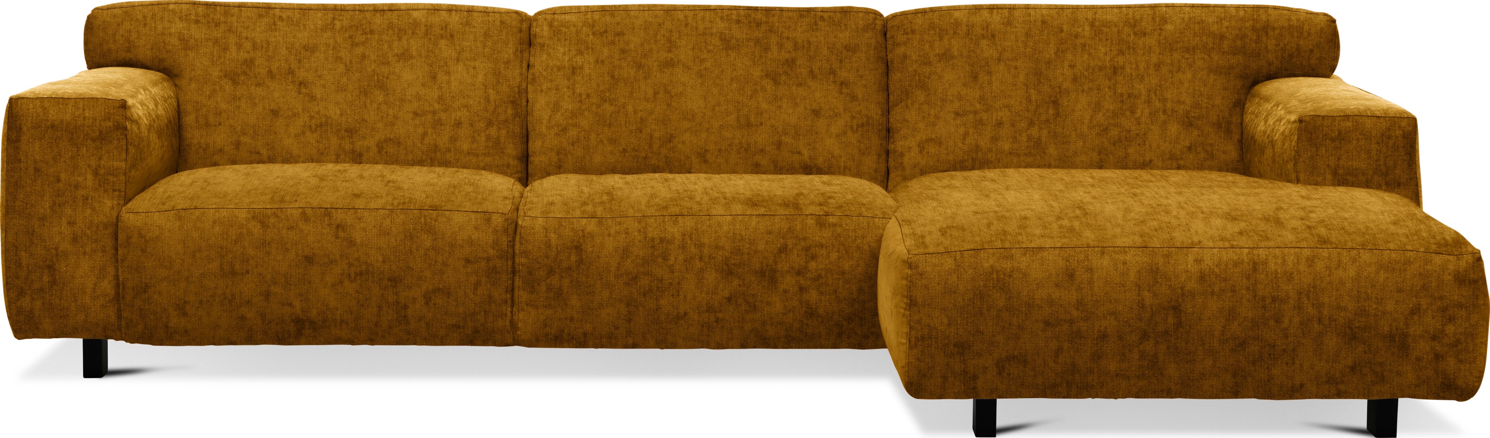 furninova Ecksofa »Vesta«, im skandinavischen Design gelb