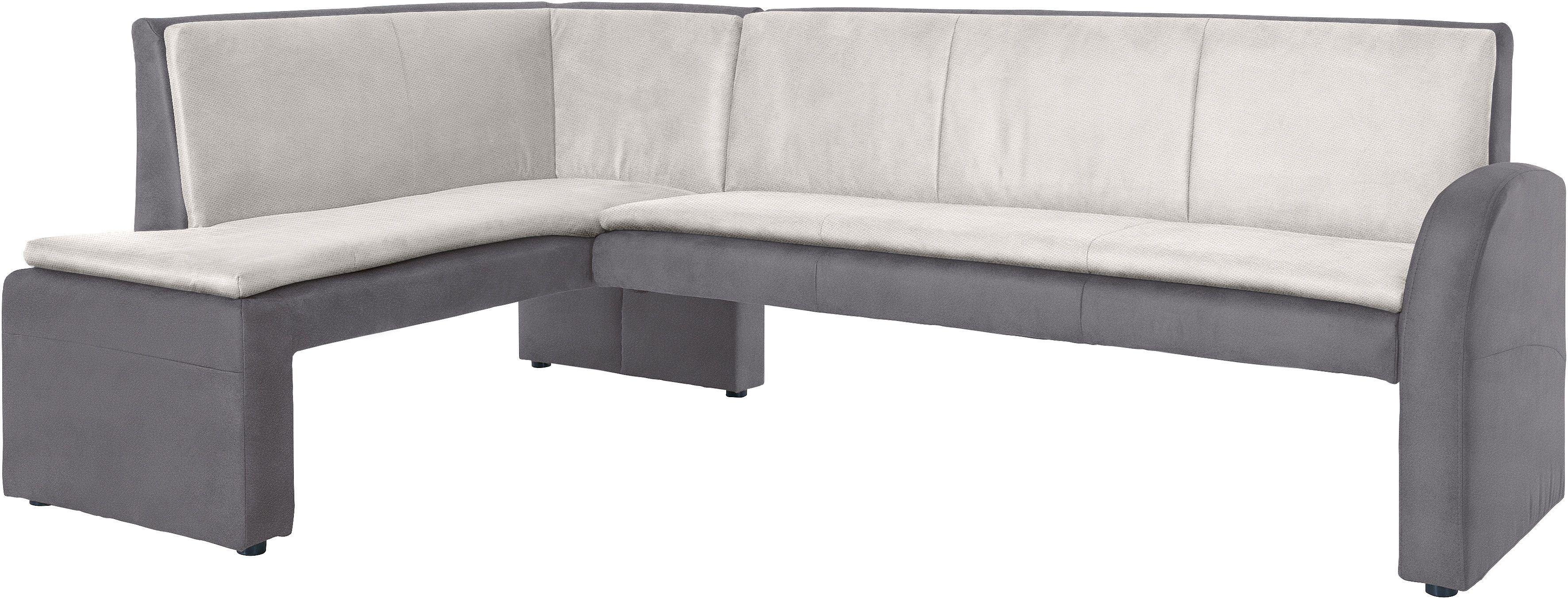 exxpo - sofa fashion Eckbank »Cortado«, Frei im Raum stellbar   Kunstleder SOFTLUX® / Struktur fein