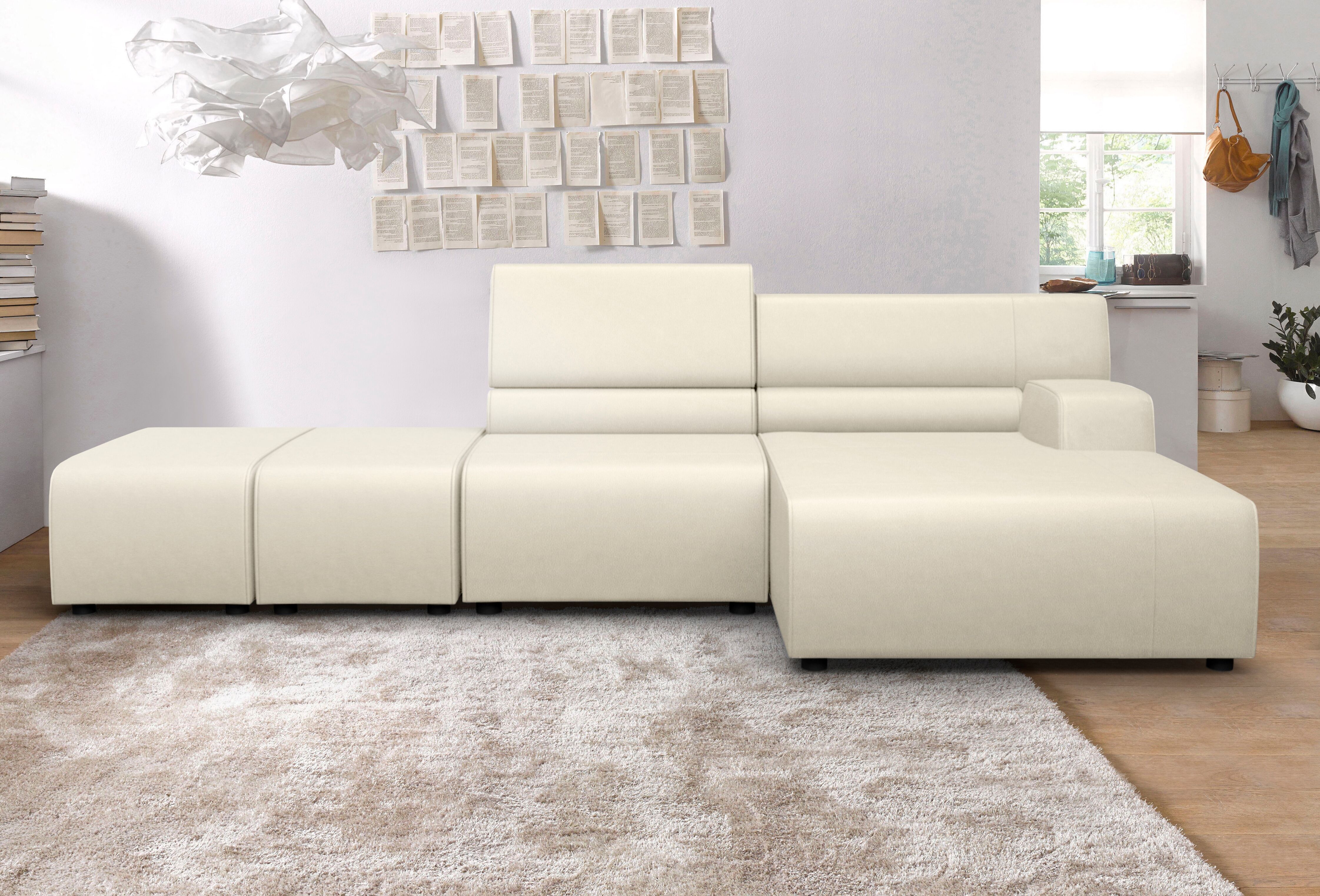 Egoitaliano Ecksofa »Babouche« beige