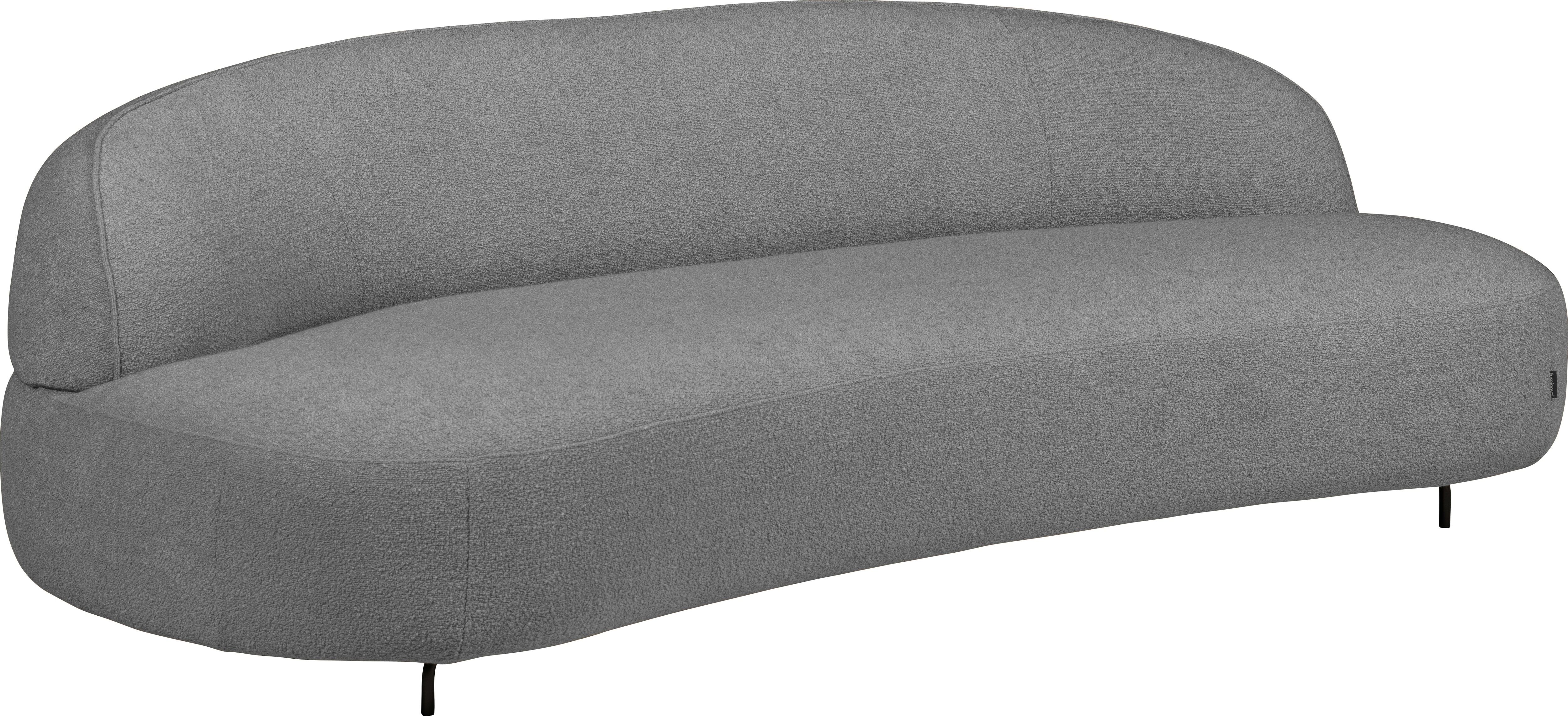 furninova Loungesofa »Aria«, organisch geformt, im skandinsvischen Design silberfarben