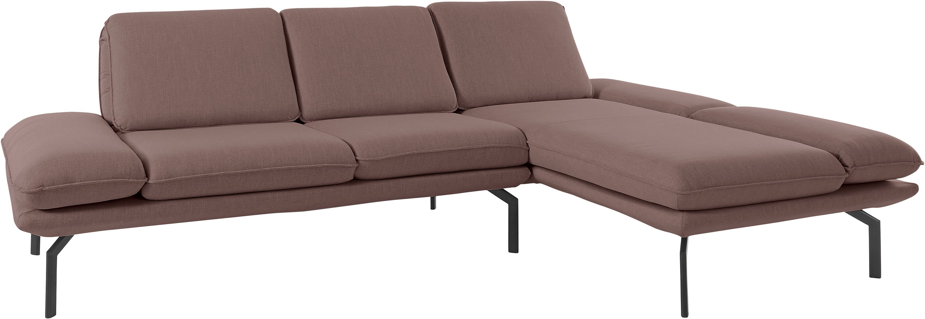 GOODproduct Ecksofa »Bennid«, Wahlweise mit Arm- und Rückenfunktion, alle... lila