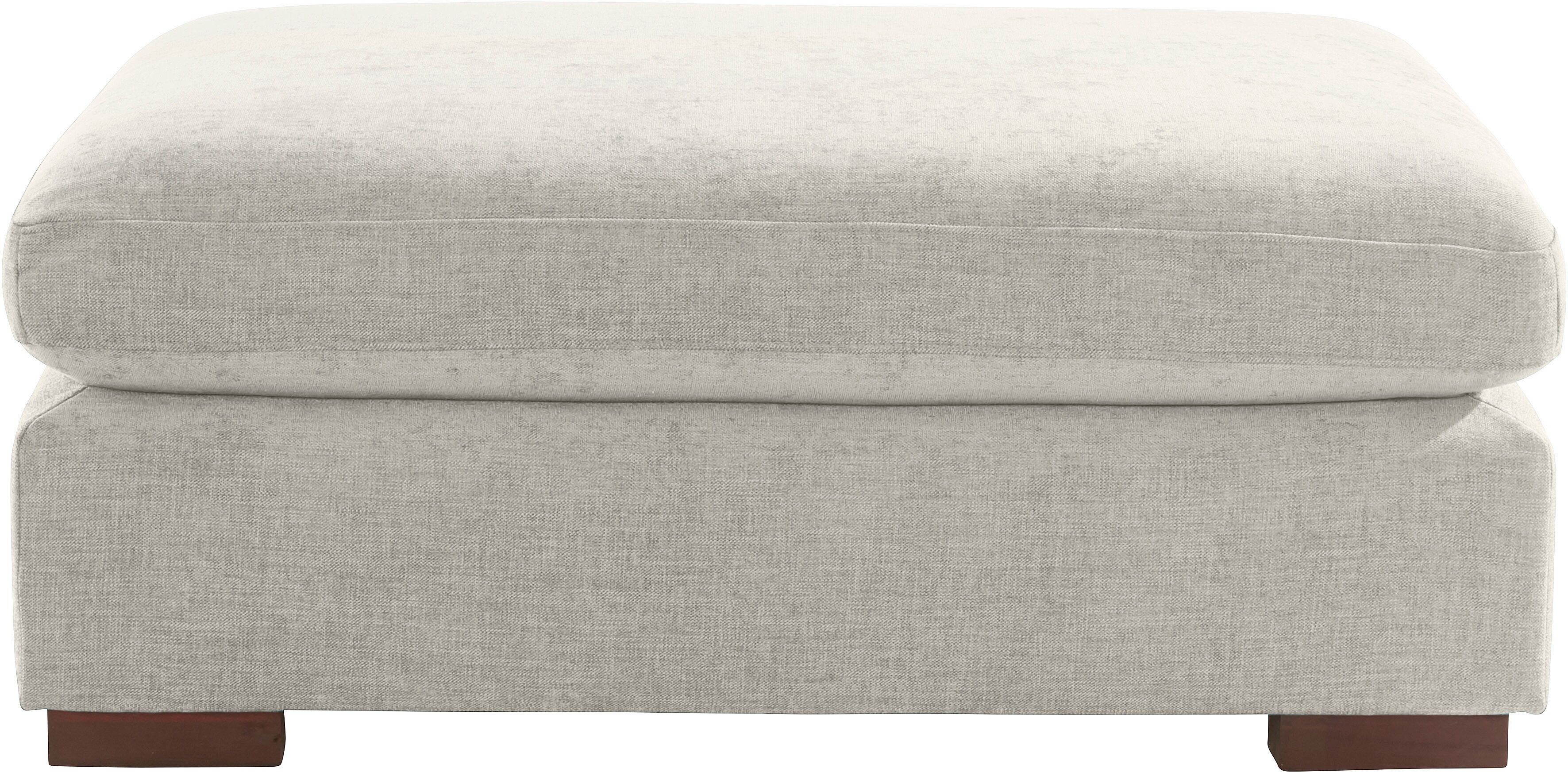 Timbers Polsterhocker »Fresh Pond«, weich gepolstert, passend zur Serie... beige