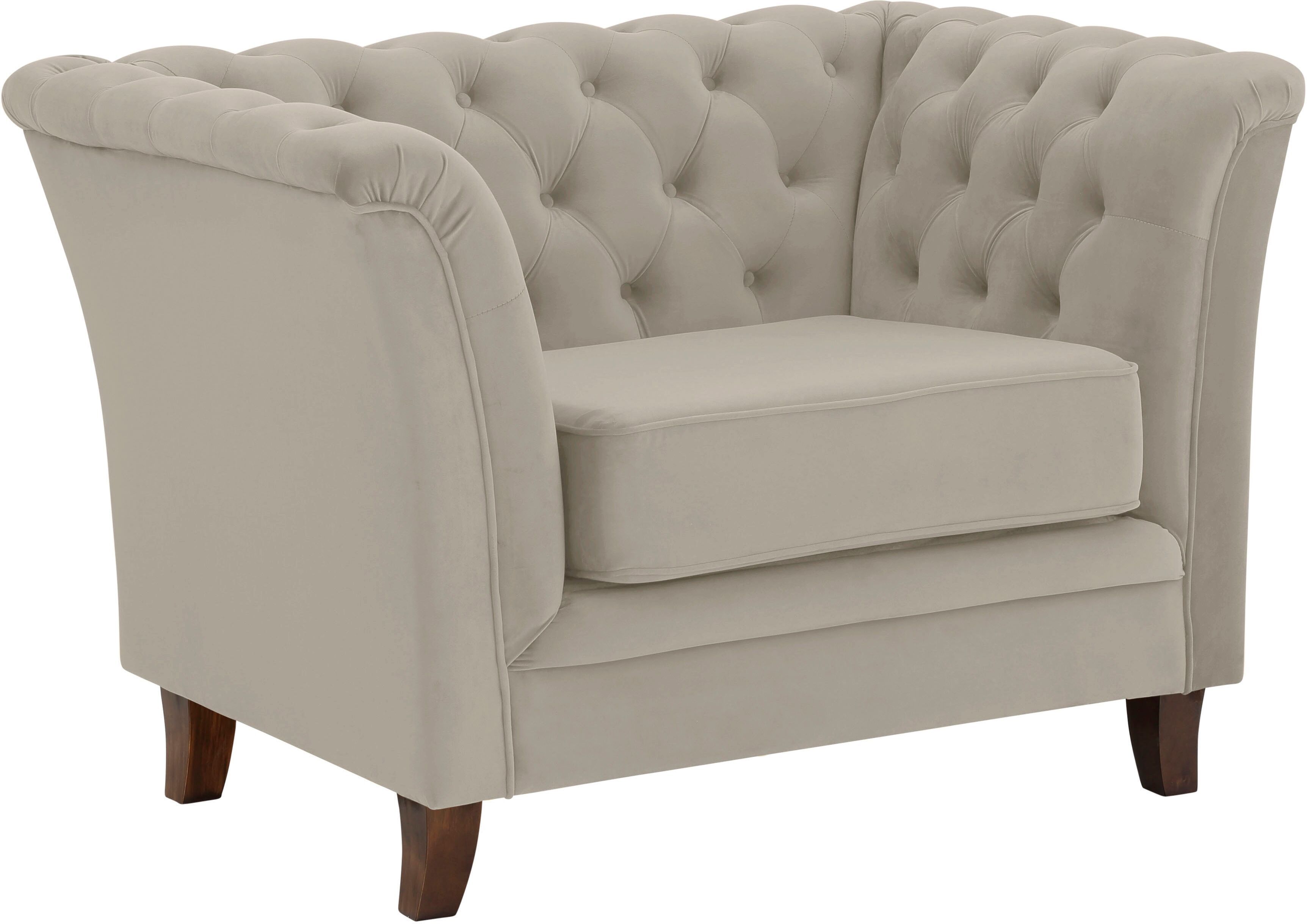 Home affaire Chesterfield-Sessel »Dover«, passend zur "Dover"-Serie mit... beige