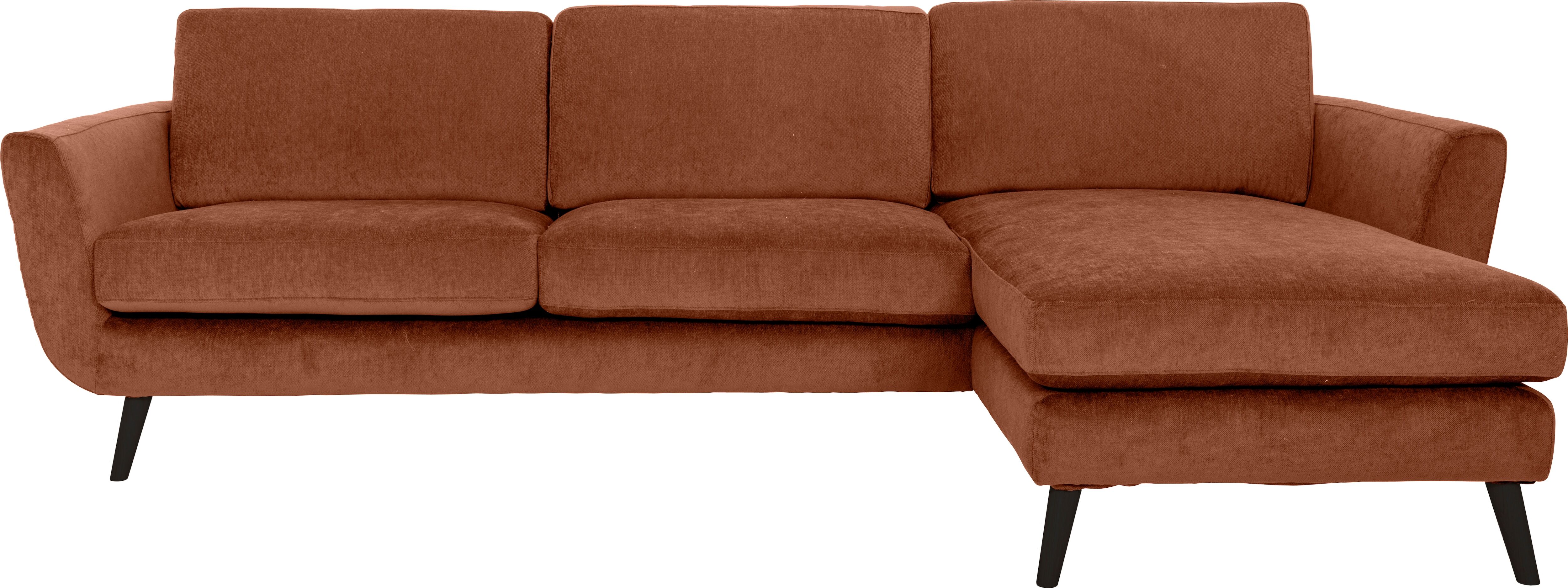 furninova Ecksofa »Smile«, im skandinavischen Design orange