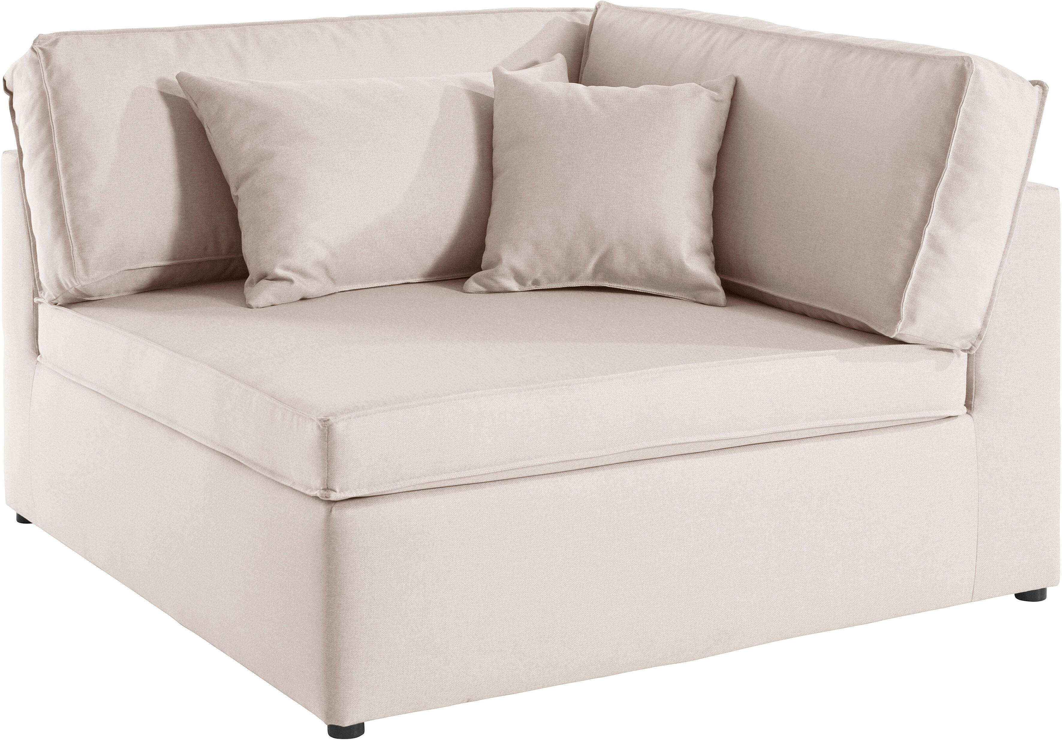 LeGer Home by Lena Gercke Sofa-Eckelement »XXL Venosa«, loungiger, weicher... beige