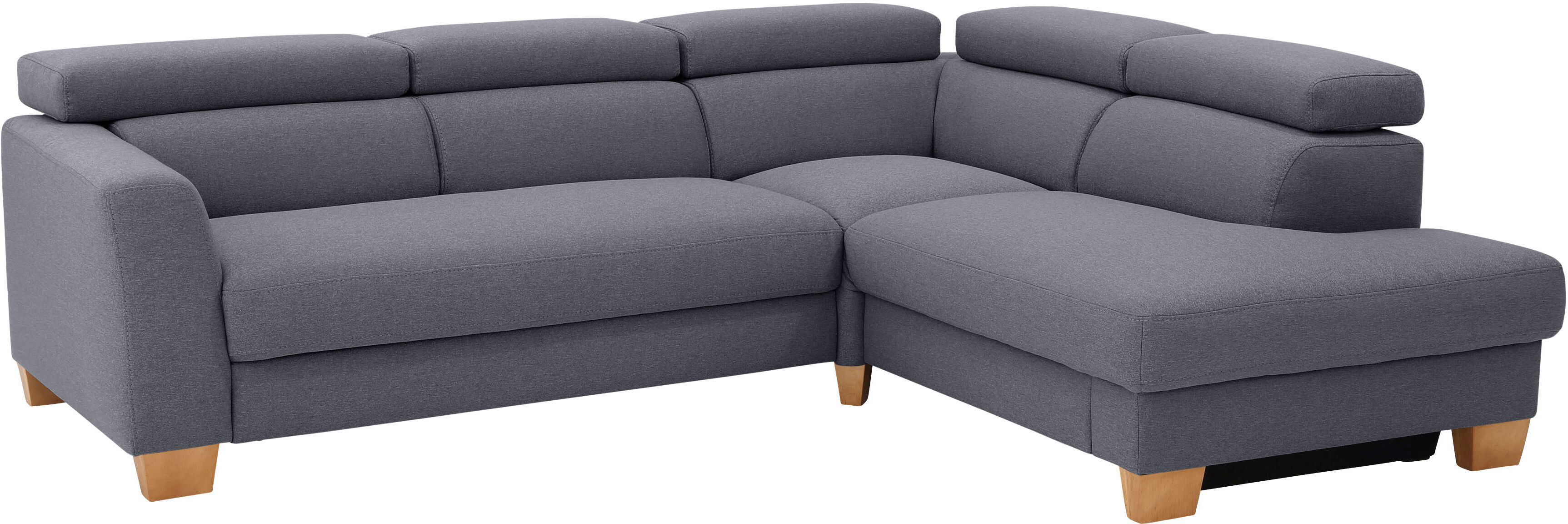 Home affaire Ecksofa »Steve Premium« grau