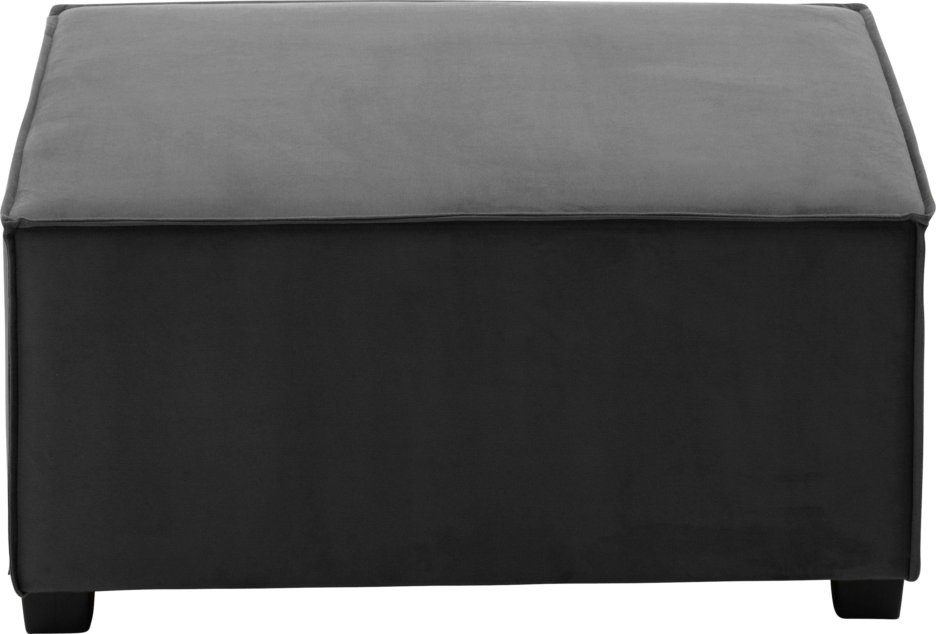 Max Winzer® Sofaelement »MOVE«, Einzelelement 90/90/42 cm, individuell... schwarz