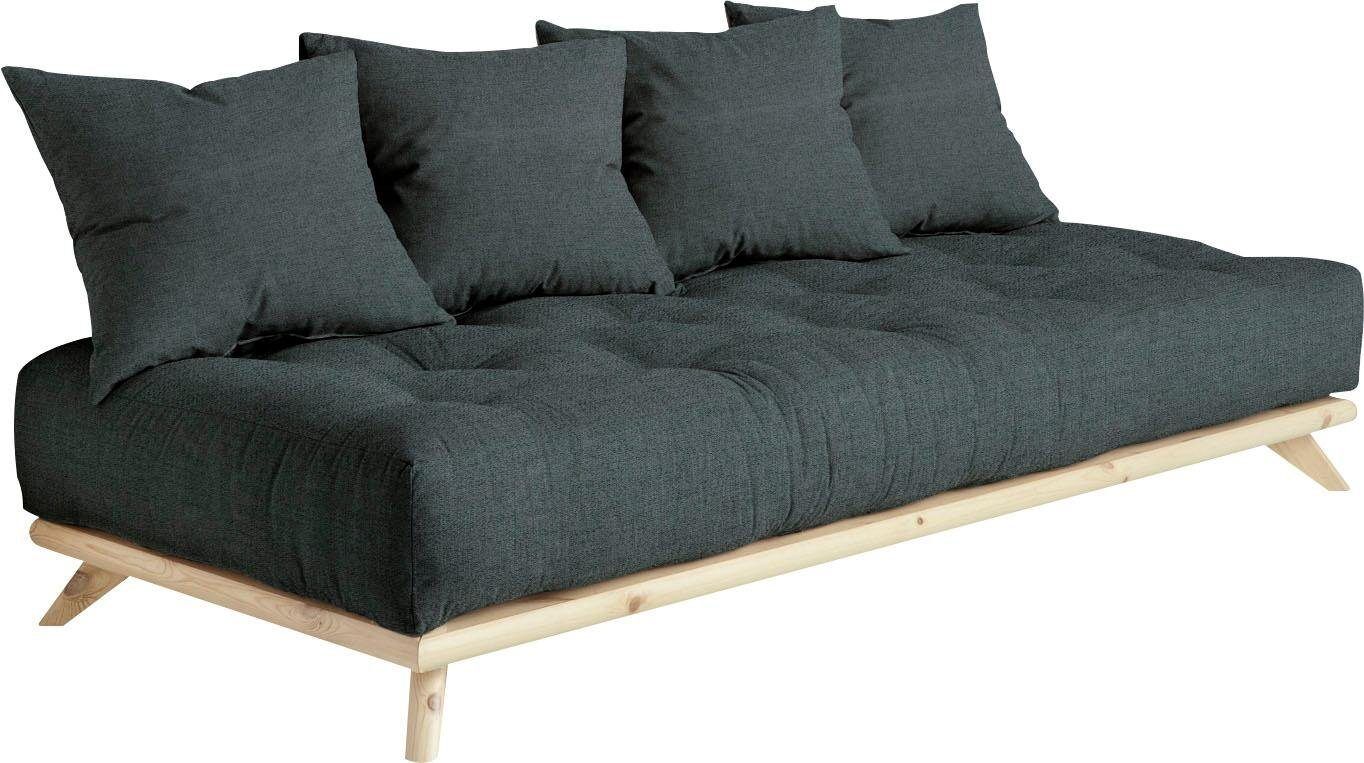 Karup Design Daybett »Senza Daybed«, mit Holzstruktur grau