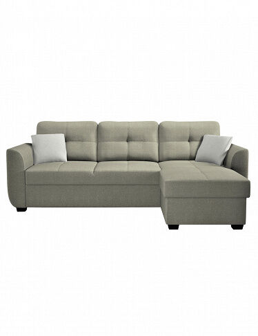 VEDIA Schlafsofa «Folky», mit Stauraum, B 228 cm, sand