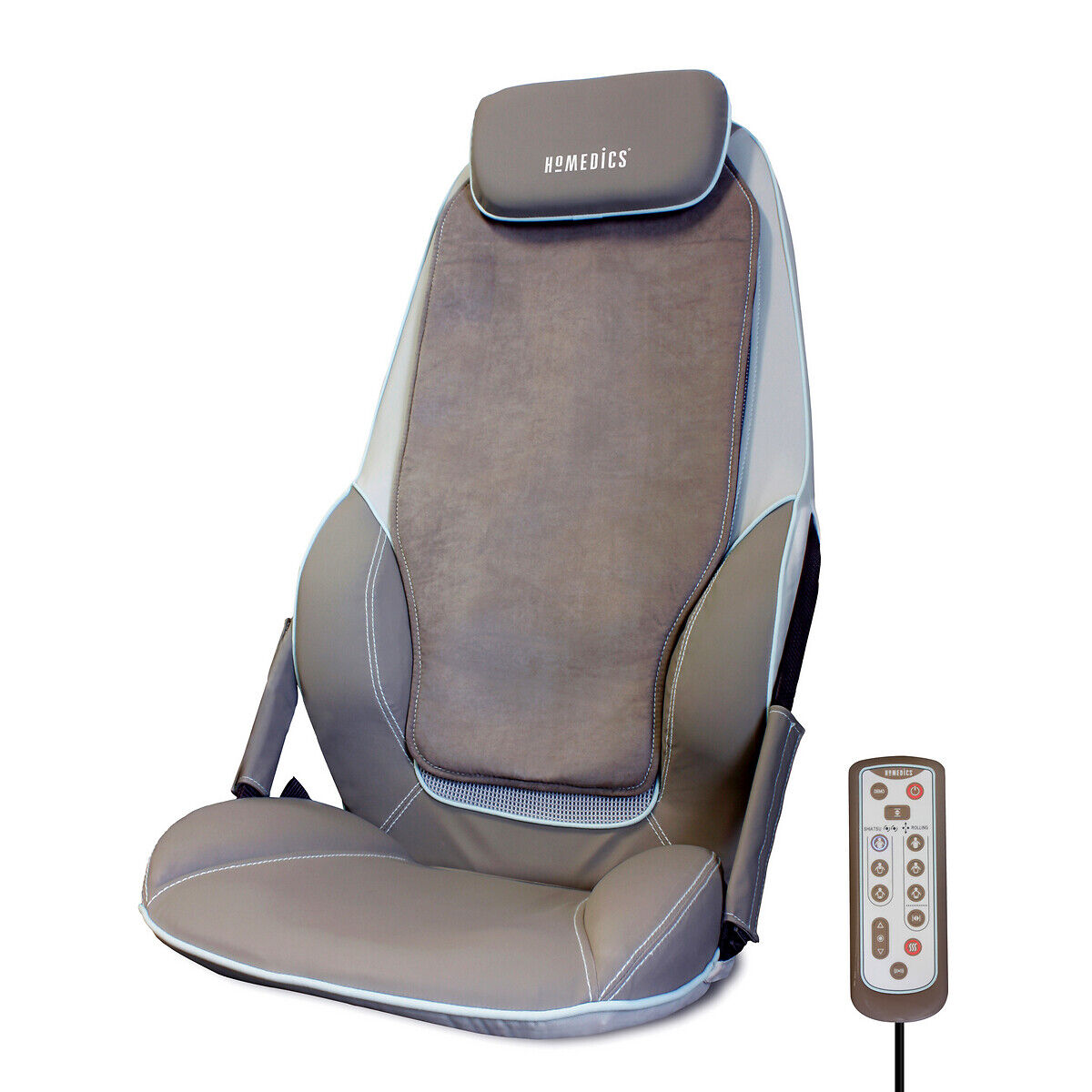 HOMEDICS Shiatsu-Massage-Sitzauflage Deluxe KOB 8600 BRAUN