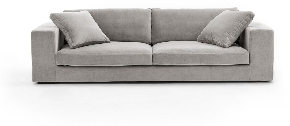 AM.PM Sofa Horus, Samt Stonewashed BEIGE;GRÜN