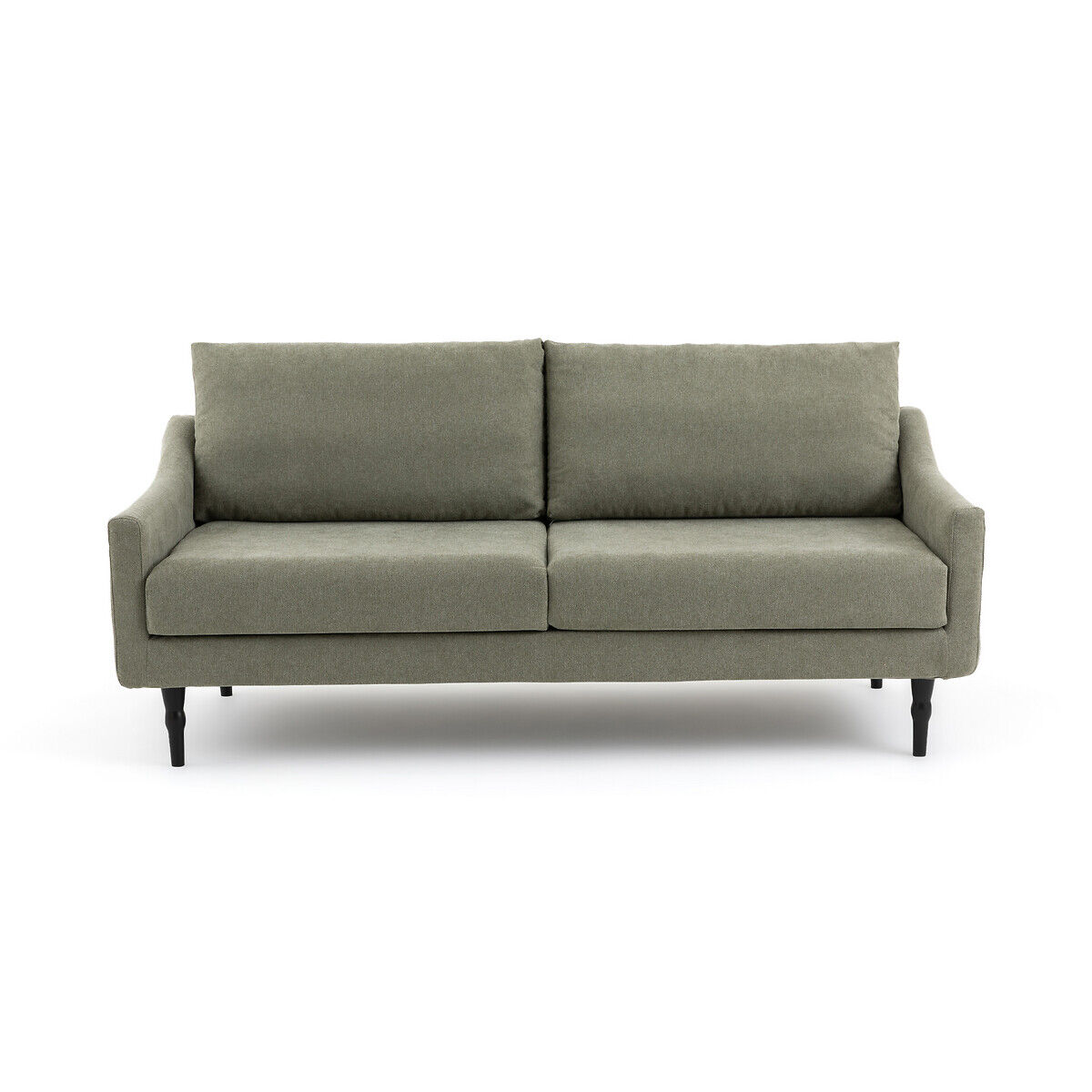 LA REDOUTE INTERIEURS Sofa Manille, 3- oder 4-Sitzer, Strukturgewebe GRÜN