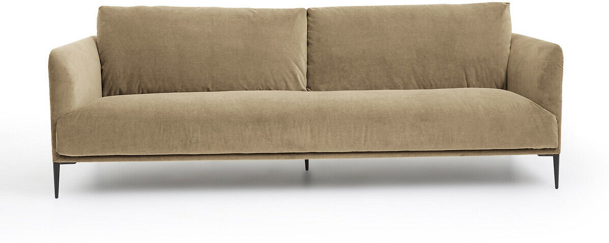 AM.PM Sofa Oscar, Samt Stonewashed, Design E. Gallina SCHWARZ;GRAU;BEIGE;GRÜN