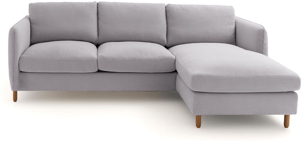 LA REDOUTE INTERIEURS Eckschlafsofa Loméo, Polyester BEIGE;GRAU;GRÜN