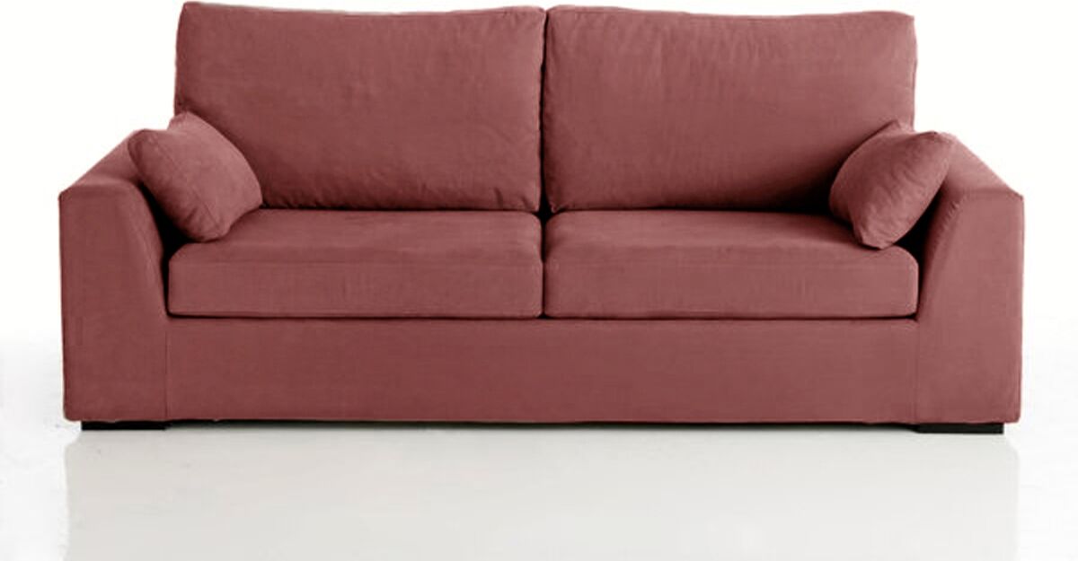 LA REDOUTE INTERIEURS Schlafsofa Madison, Baumwolle BRAUN;GRAU