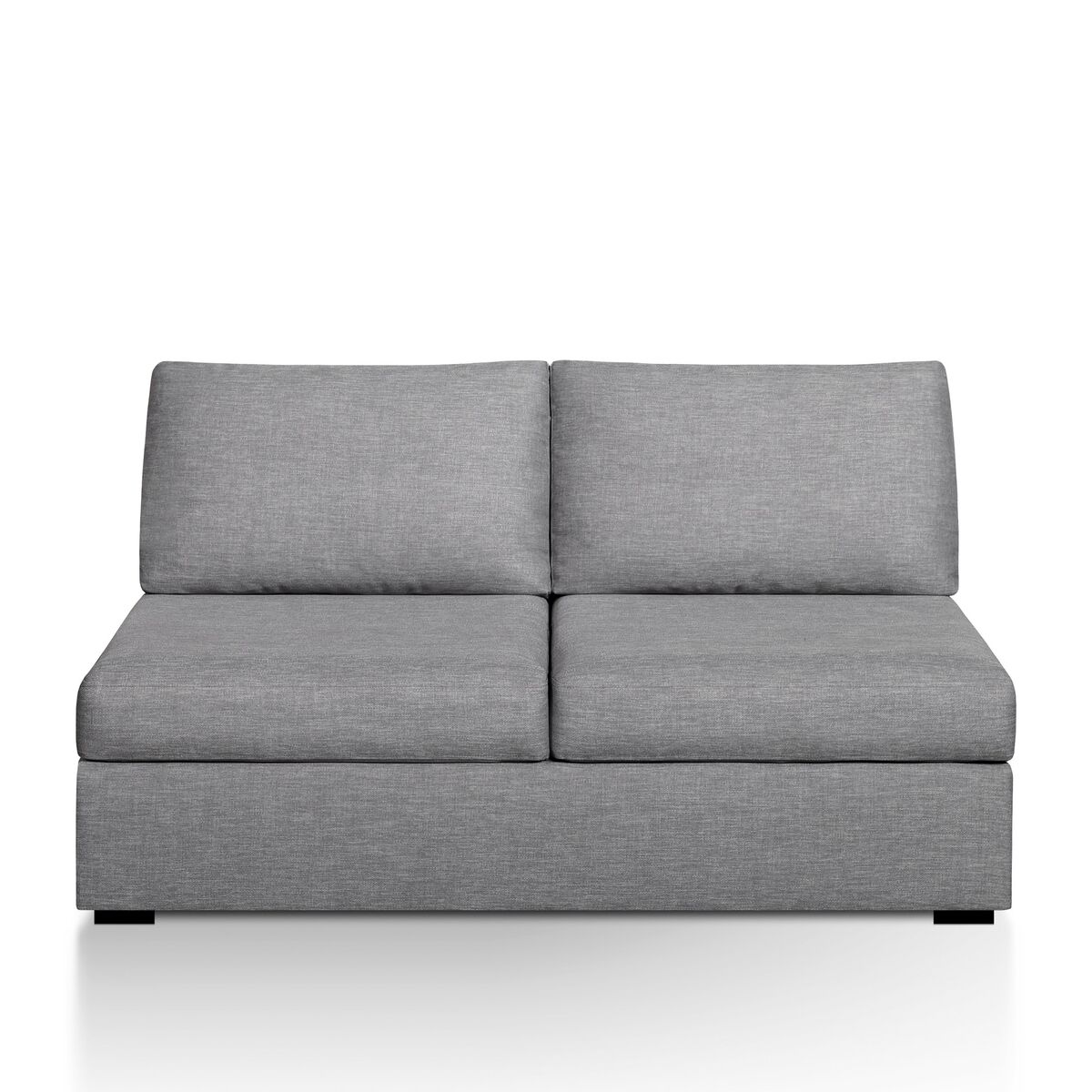 LA REDOUTE INTERIEURS 2-Sitzer-Sofa Robin, meliert, Top-Komfort BEIGE;GRAU;GELB;BLAU