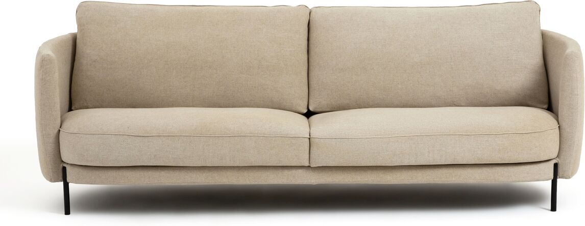 AM.PM Sofa Arcus, Leinen Stonewashed, Design by E. Gallina BEIGE;BRAUN