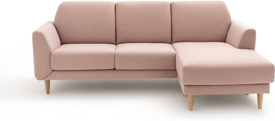 LA REDOUTE INTERIEURS Ecksofa Jasper, Strukturgewebe GRAU