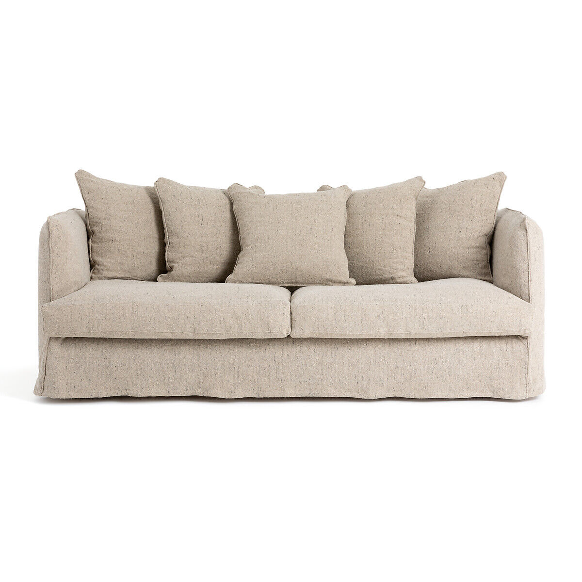 AM.PM Schlafsofa Néo Chiquito, meliertes Leinen BEIGE