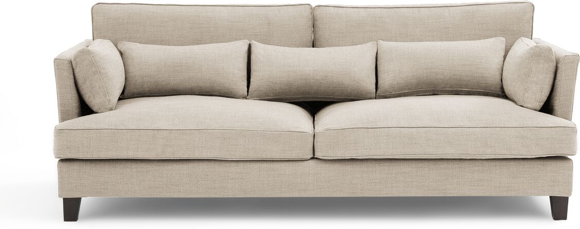 AM.PM Sofa Sacha, meliert, Polyester/Leinen BEIGE;GRAU