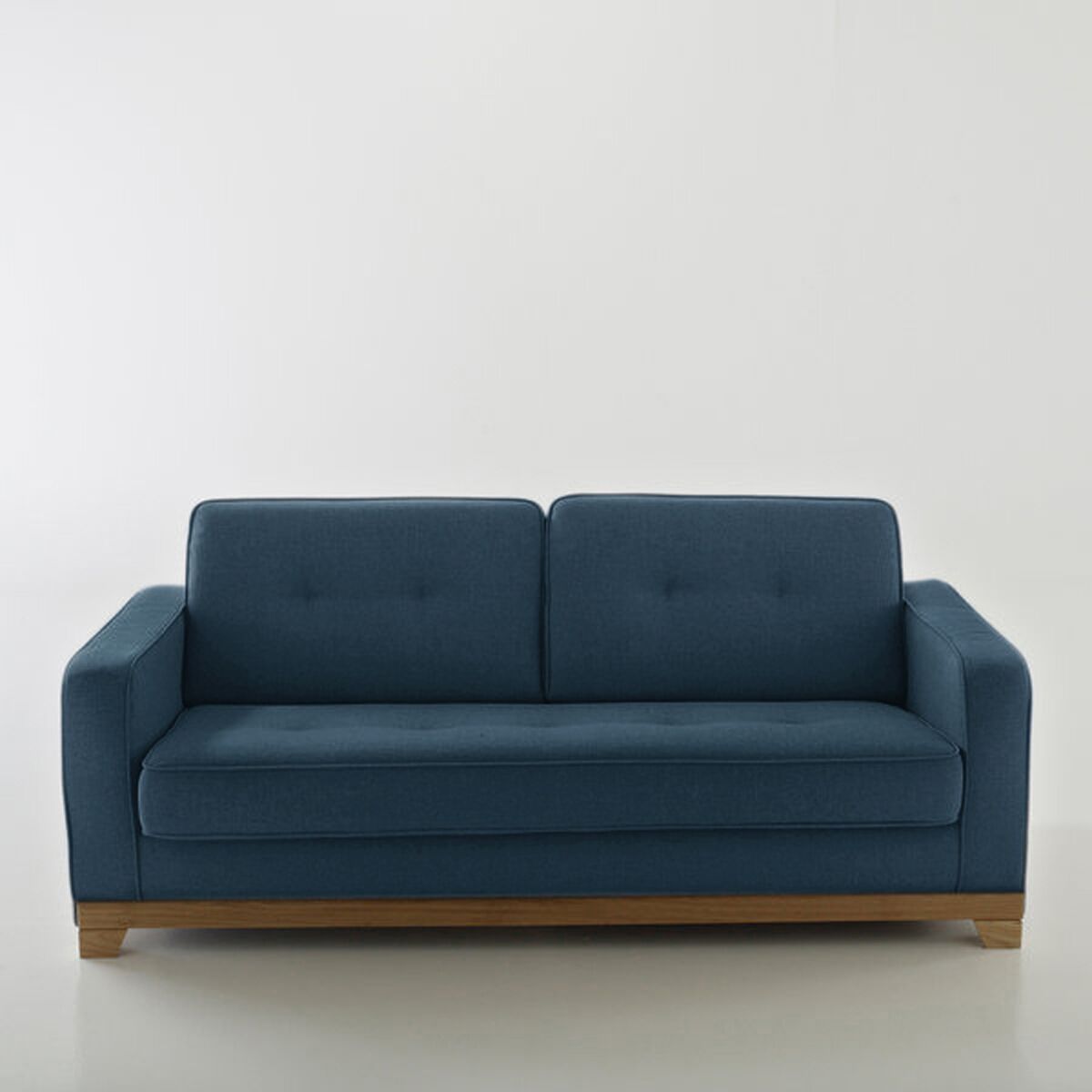 LA REDOUTE INTERIEURS Sofa Ajis, 2- oder 3-Sitzer, Polyester, Bultex BLAU;GRAU