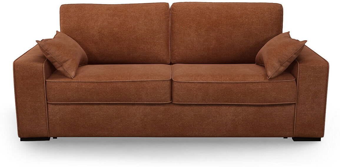 LA REDOUTE INTERIEURS Schlafsofa Cécilia, Polyester, Latex GRAU;BRAUN