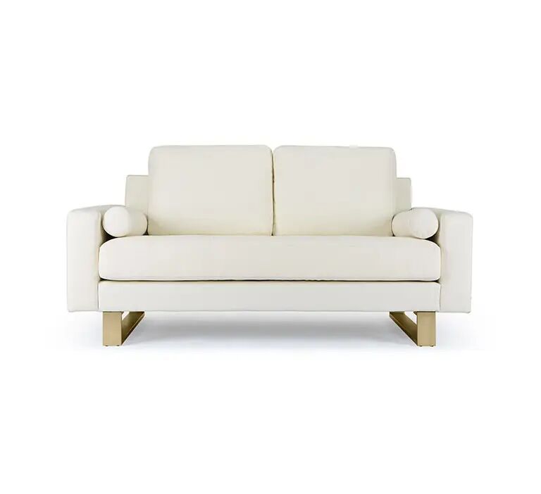 NV GALLERY 2-Sitzer Sofa MIDNIGHT  Weiß / Gold