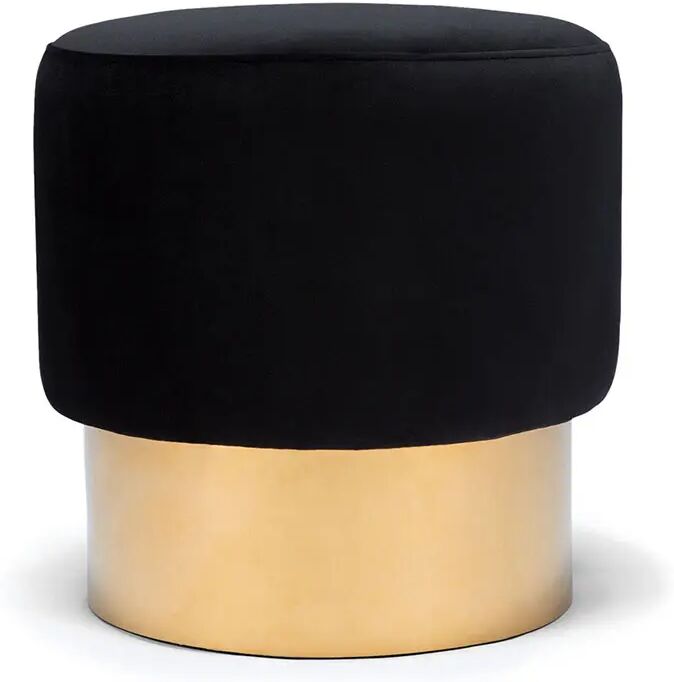 NV GALLERY Pouf MINI ME  Schwarz / Gold