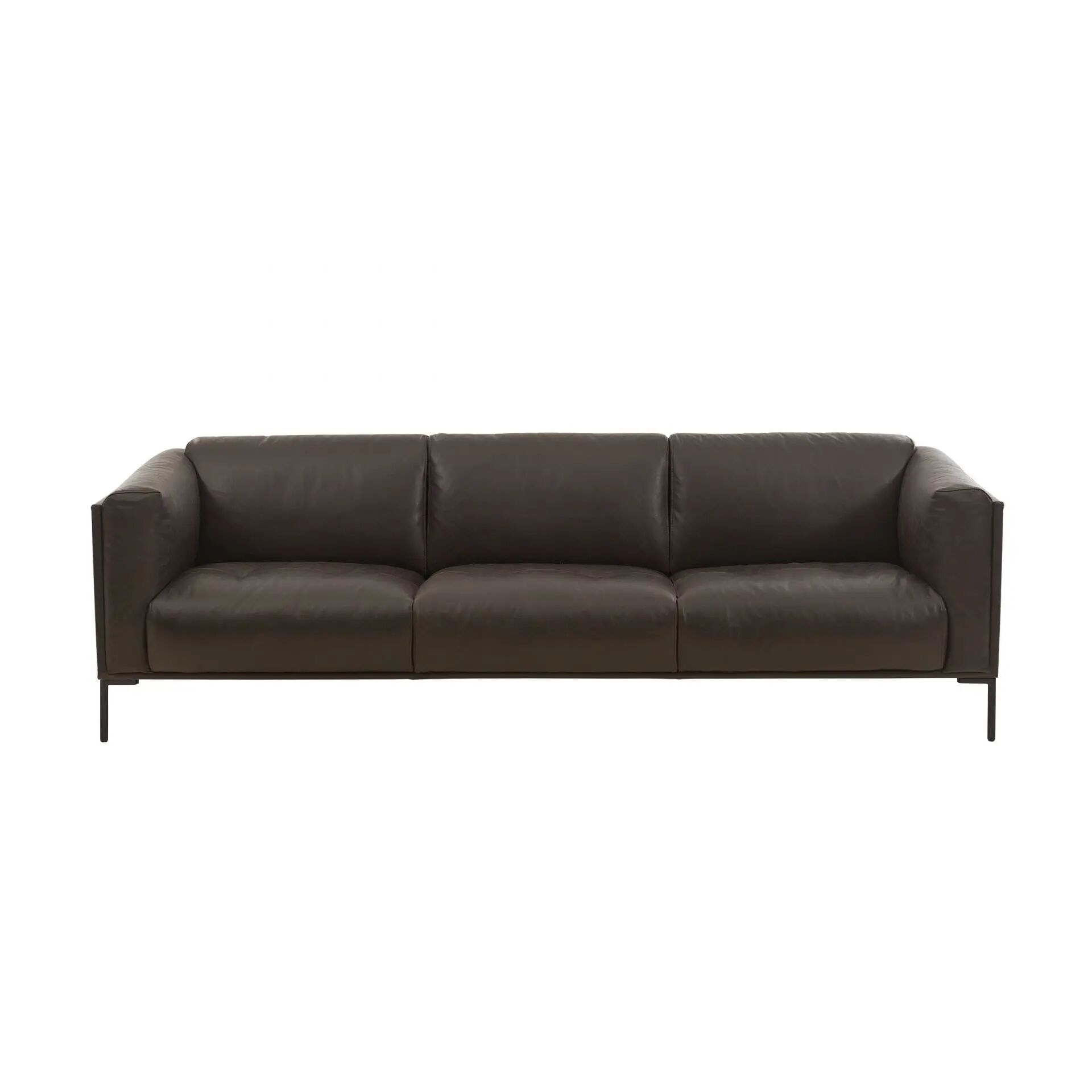 ikarus Benoni 3-Sitzer Sofa  schwarz