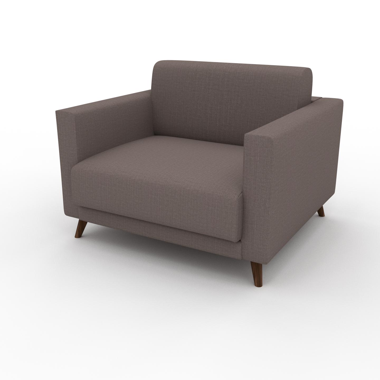 MYCS Sessel Taupegrau - Eleganter Sessel: Hochwertige Qualität, einzigartiges Design - 105 x 75 x 98 cm, Individuell konfigurierbar