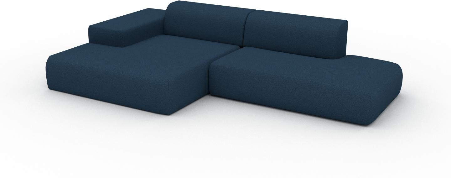 MYCS Ecksofa Ozeanblau - Flexible Designer-Polsterecke, L-Form: Beste Qualität, einzigartiges Design - 310 x 72 x 168 cm, konfigurierbar