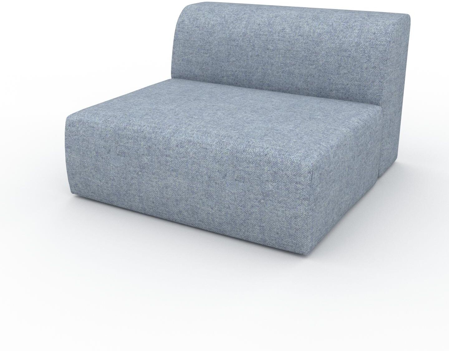 MYCS Relaxsessel Eisblau - Eleganter Relaxsessel: Hochwertige Qualität, einzigartiges Design - 102 x 72 x 107 cm, Individuell konfigurierbar