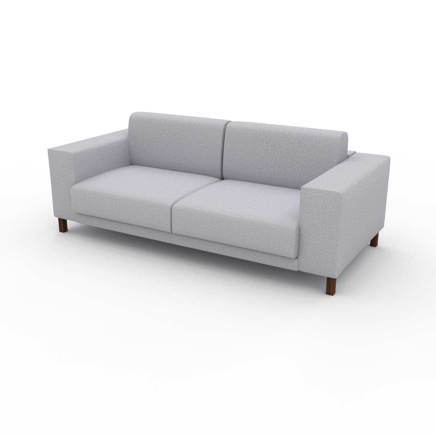 MYCS Sofa 2-Sitzer Lichtgrau Feingewebe - Elegantes, gemütliches 2-Sitzer Sofa: Hochwertige Qualität, einzigartiges Design - 208 x 75 x 98 cm,...