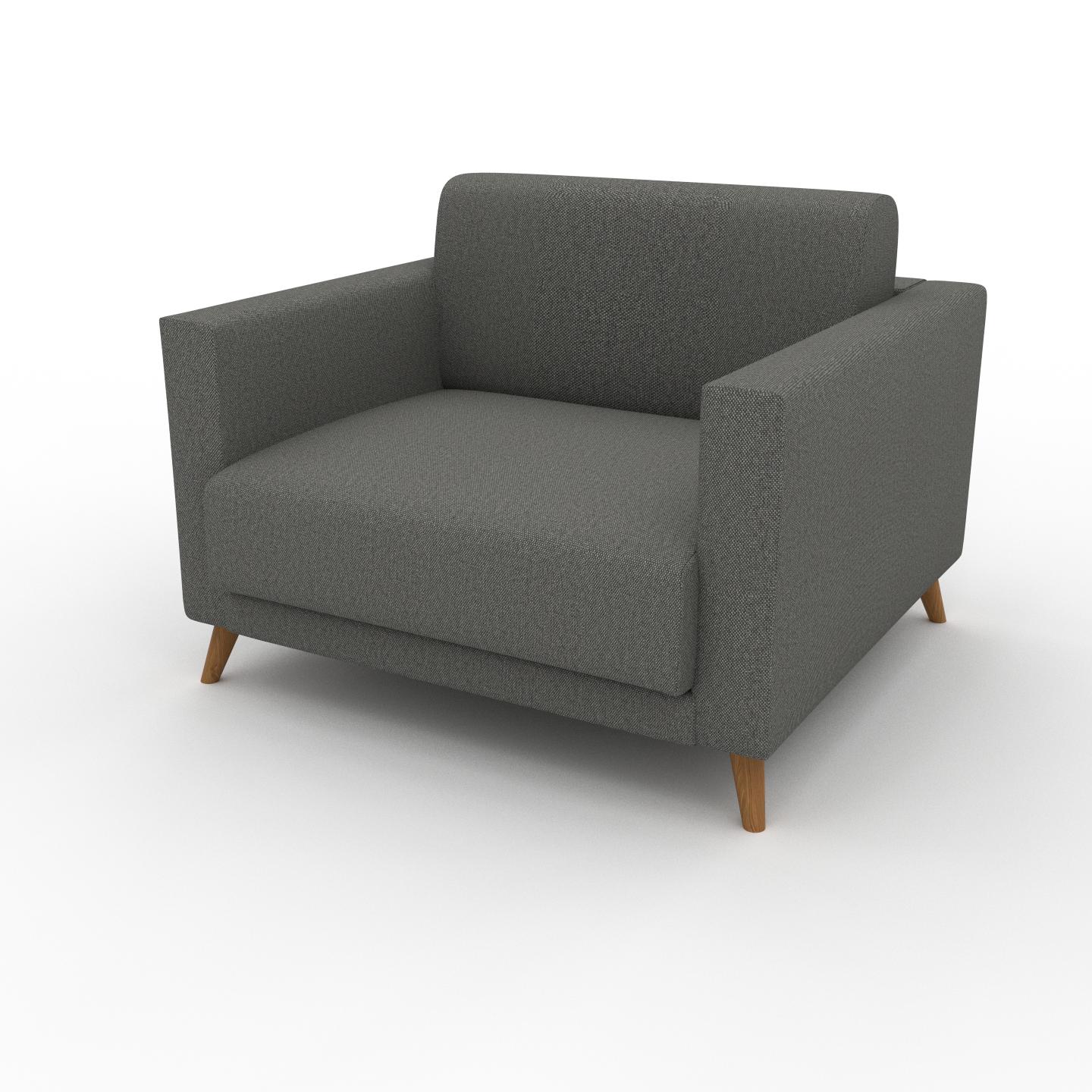 MYCS Sessel Kiesgrau - Eleganter Sessel: Hochwertige Qualität, einzigartiges Design - 105 x 75 x 98 cm, Individuell konfigurierbar