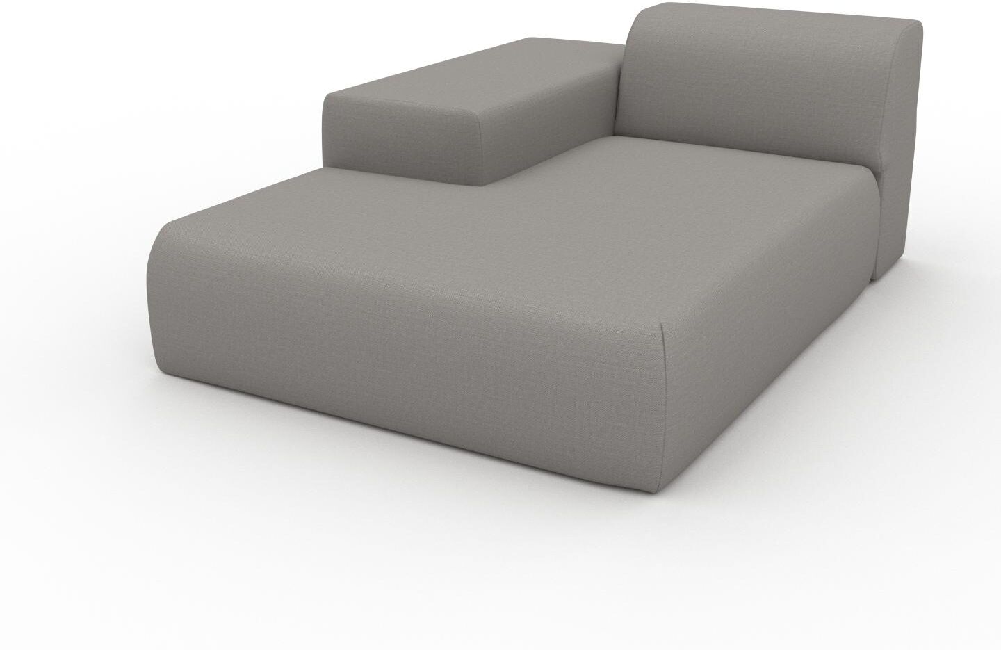 MYCS Sofa Sandgrau - Moderne Designer-Couch: Hochwertige Qualität, einzigartiges Design - 125 x 72 x 168 cm, Komplett anpassbar