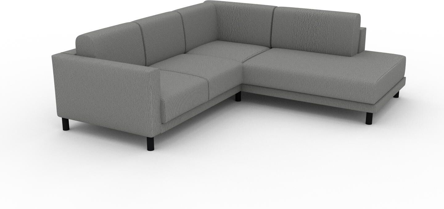 MYCS Ecksofa Granitweiß - Flexible Designer-Polsterecke, L-Form: Beste Qualität, einzigartiges Design - 214 x 75 x 226 cm, konfigurierbar