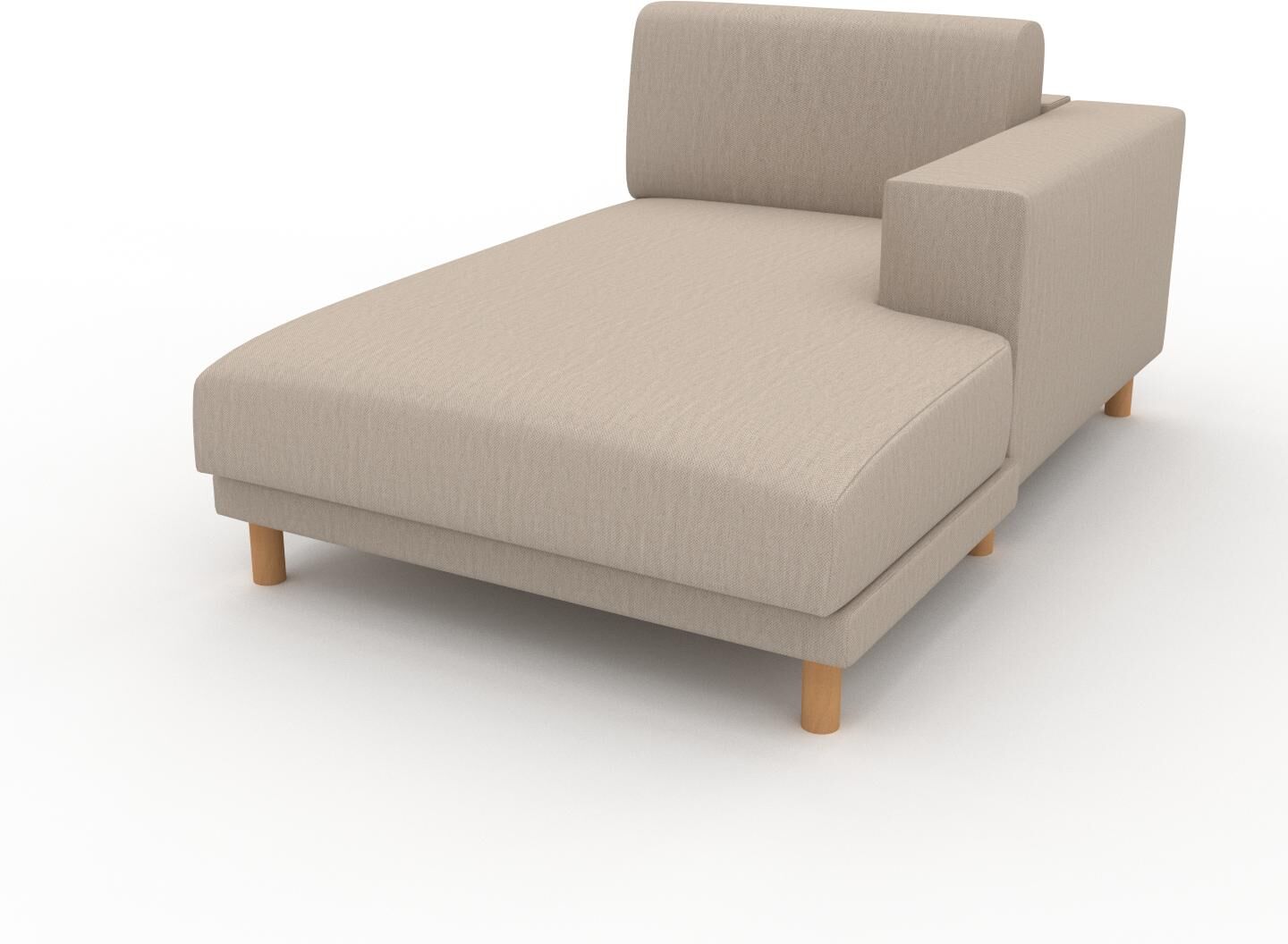 MYCS Sofa Cremeweiß - Moderne Designer-Couch: Hochwertige Qualität, einzigartiges Design - 104 x 75 x 162 cm, Komplett anpassbar